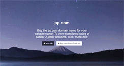 Desktop Screenshot of pp.com