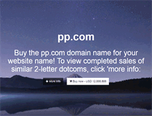 Tablet Screenshot of pp.com